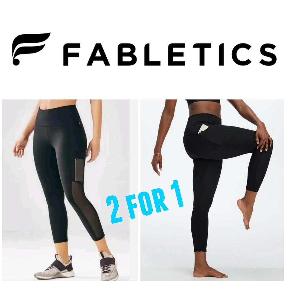 2 for 1! [NWT] Fabletics Leggings BUNDLE (XS)